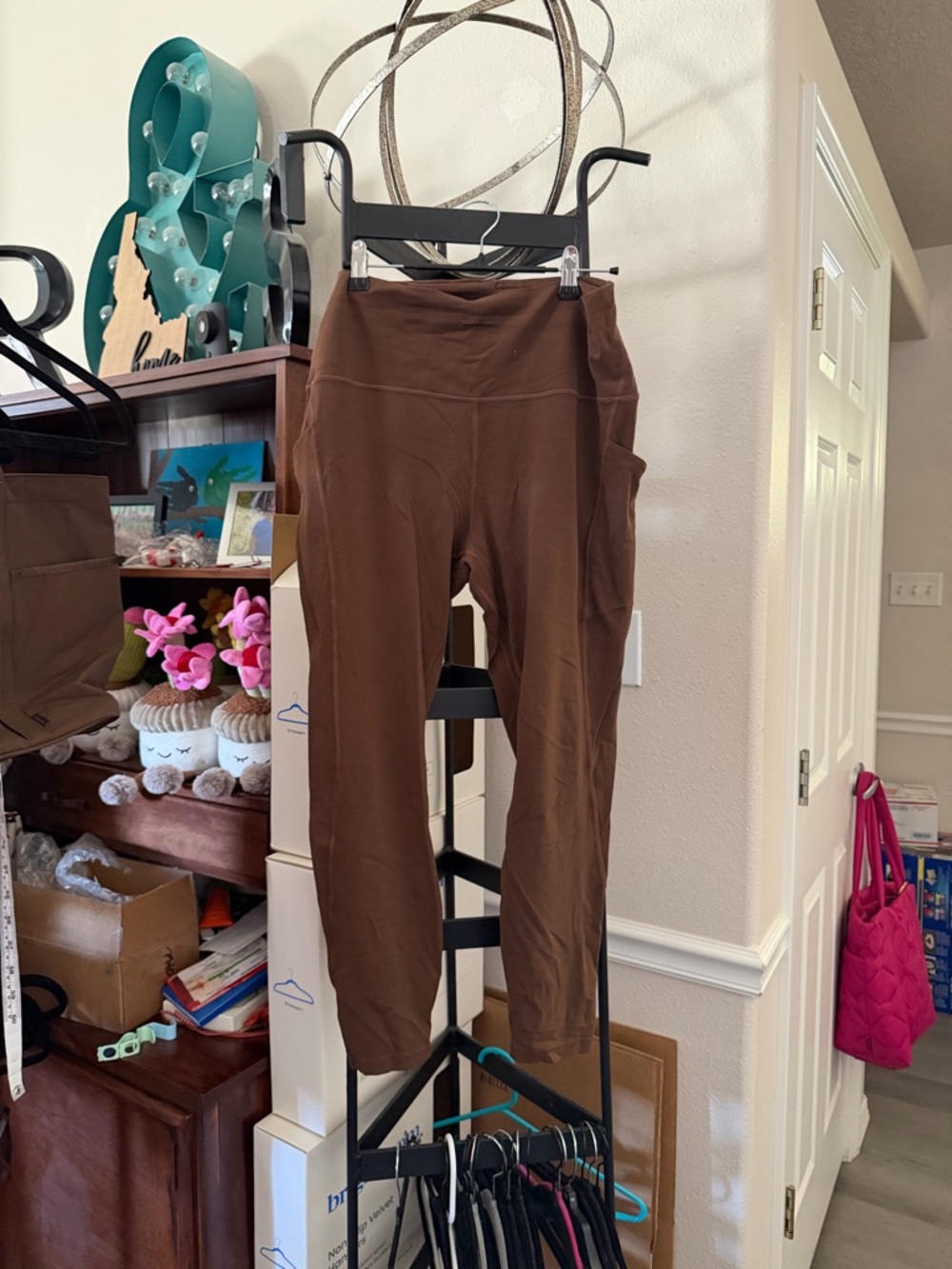 lululemon athletica Brown Side-Pocket Align Style Leggings